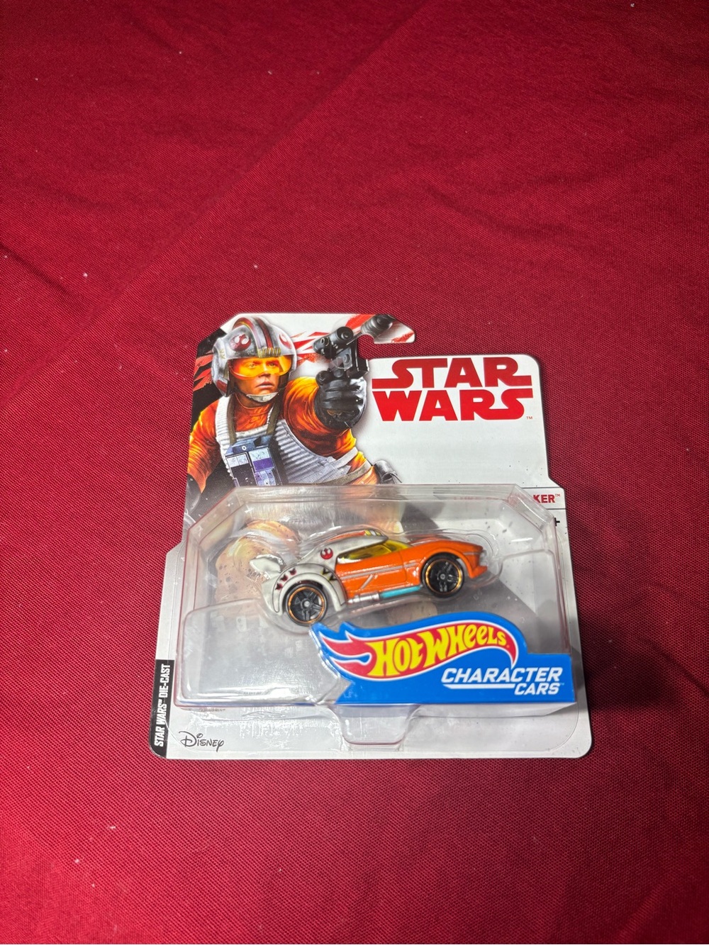 New Hot Wheels Star Wars Luke Skywalker Character Car